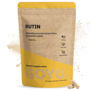 Rutine capsules goyu supplement superfood