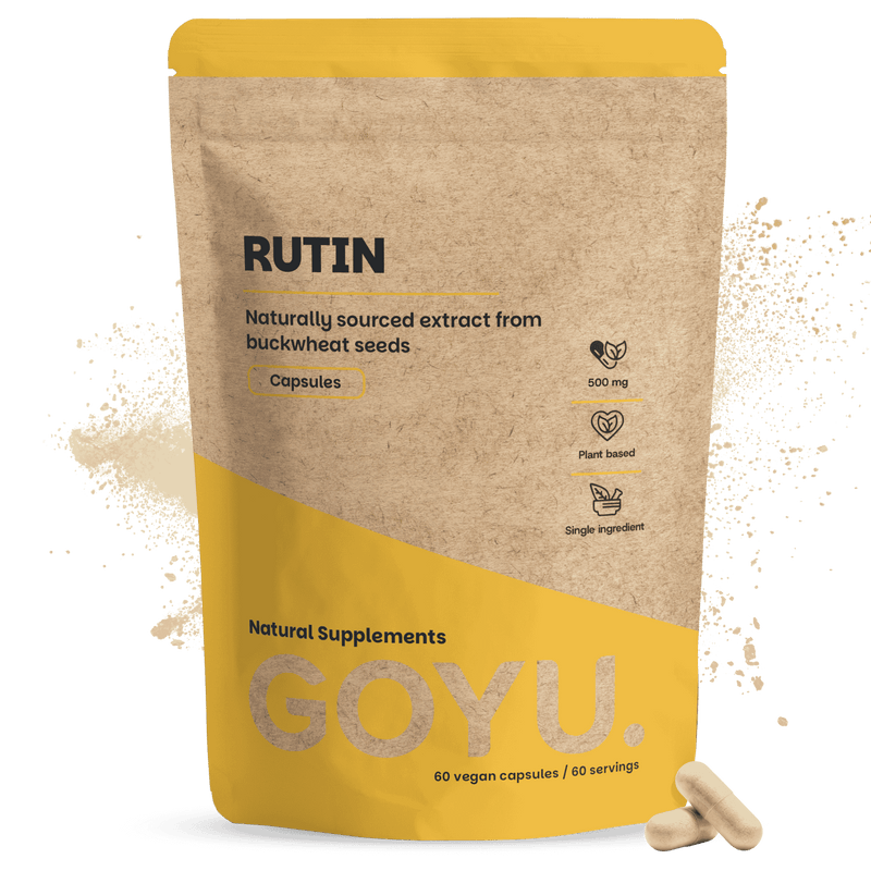 Rutine capsules goyu supplement superfood