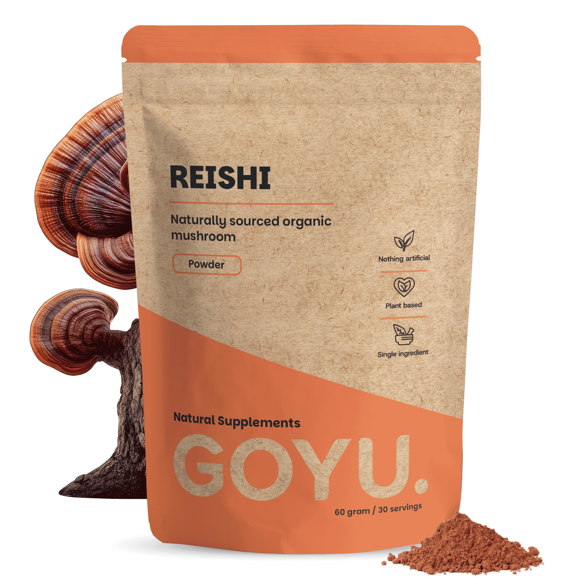 Reishi Poeder Biologisch