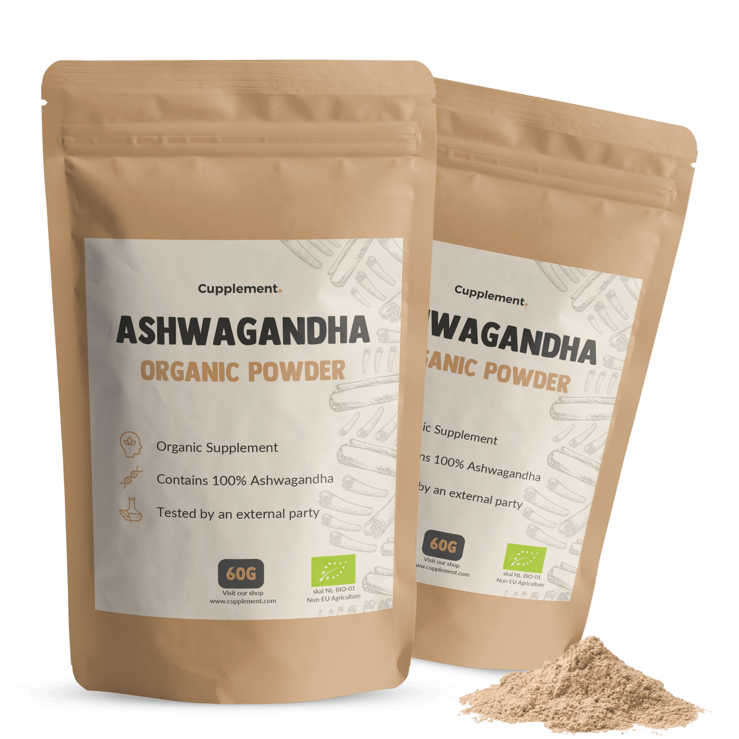 Ashwagandha Poeder Biologisch