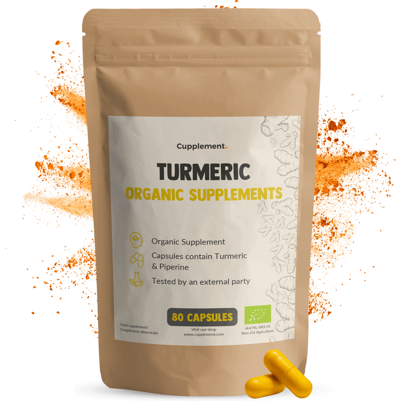 Kurkuma Capsules 600 mg Biologisch