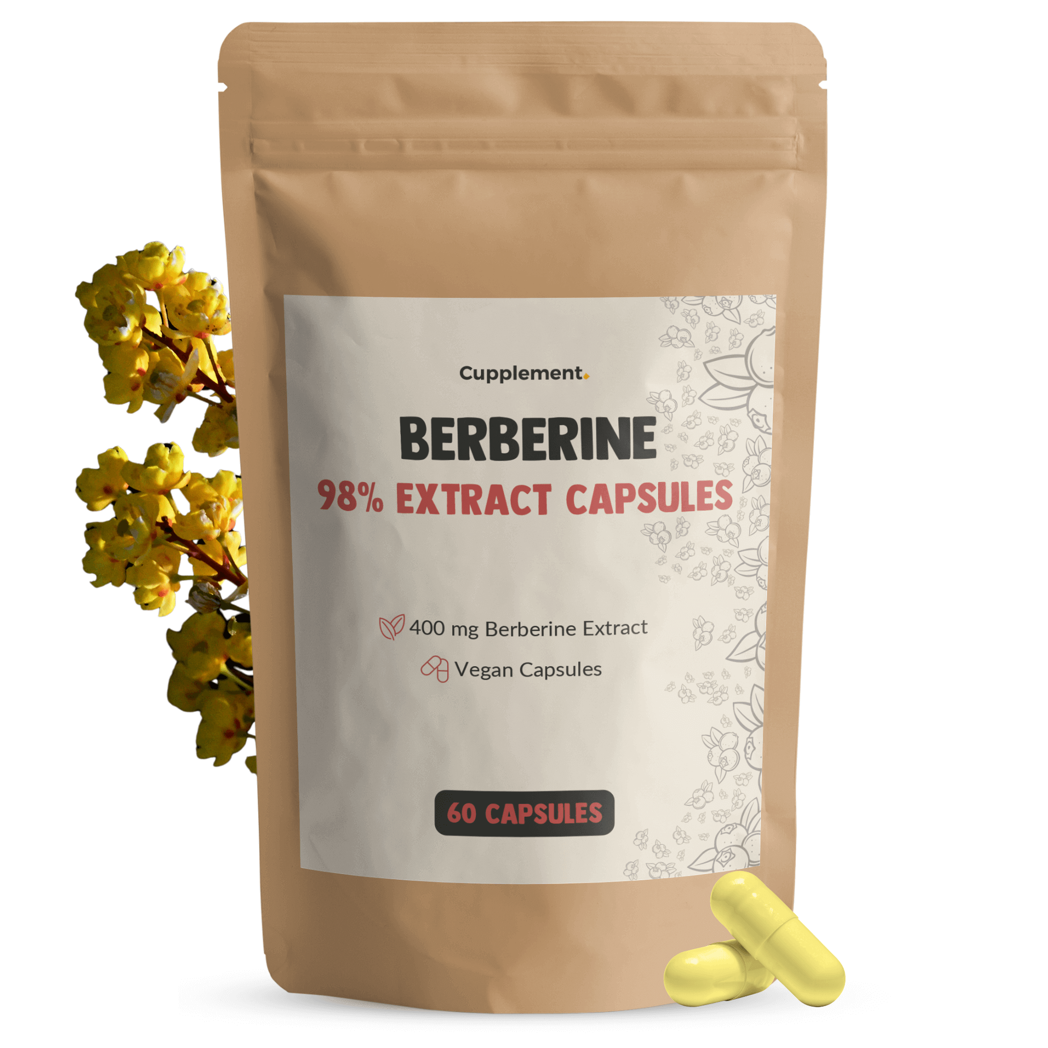 Berberine Extract Capsules 400 mg