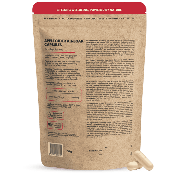 Appelazijn extract capsules goyu superfood supplement