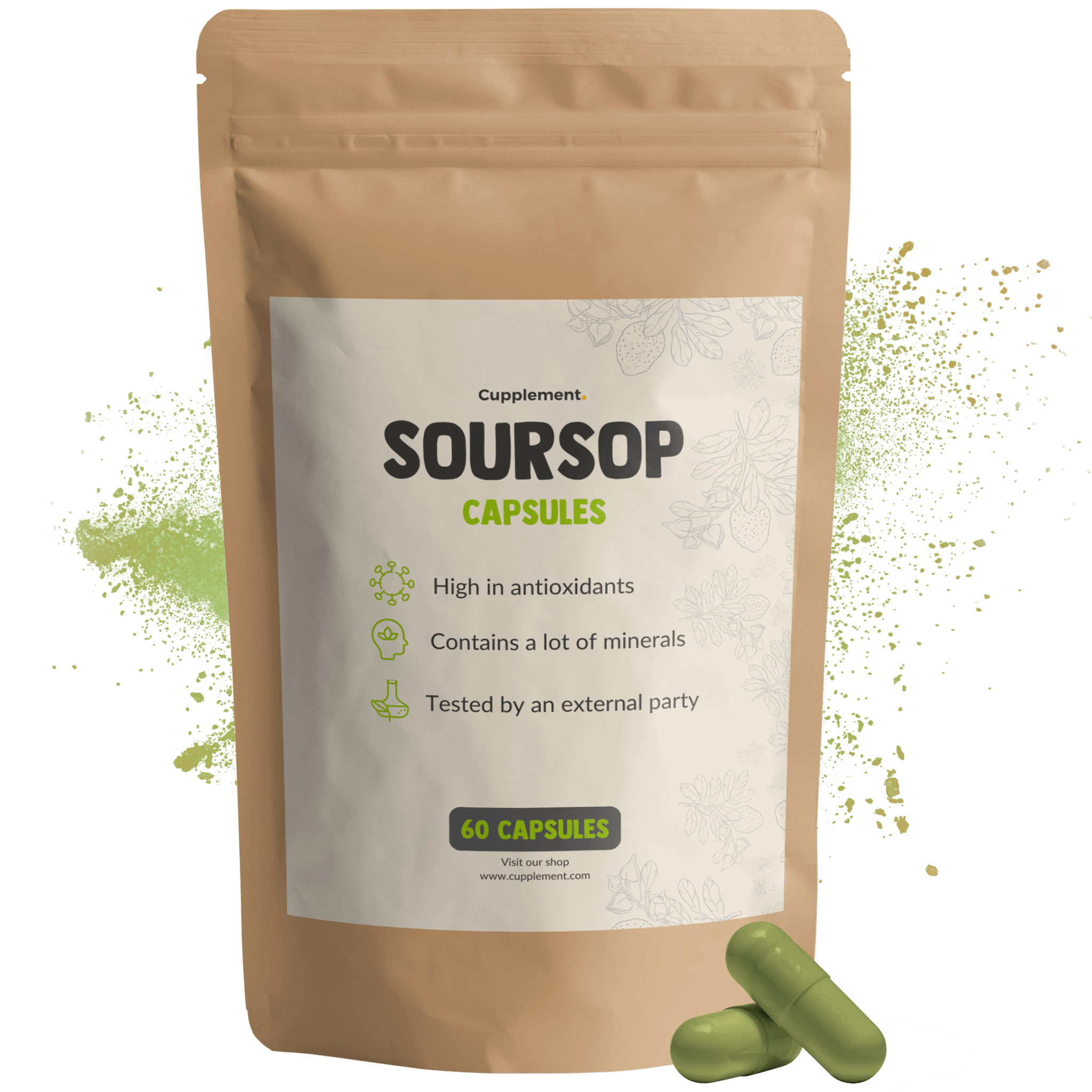 Soursop Extract Capsules 500mg