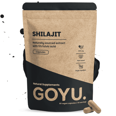 Shilajit Extract Capsules (5% Fulvinezuur) 500 mg