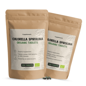 Spirulina Chlorella Tabletten 500 mg Biologisch
