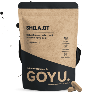 Shilajit Extract Capsules (50% Fulvinezuur) 500 mg
