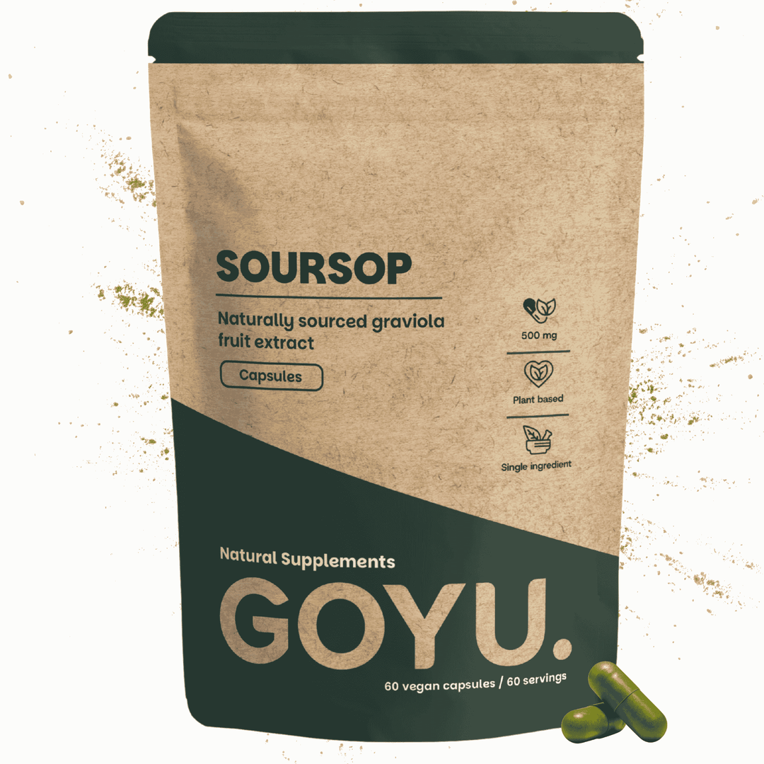 Soursop capsules goyu supplement superfood