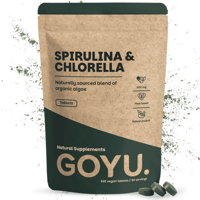 Spirulina Chlorella Tabletten 500 mg Biologisch