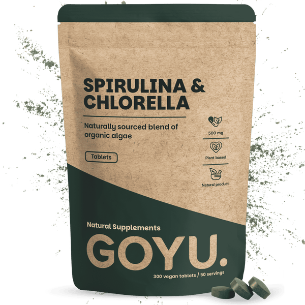 Chlorella Spirulina tabletten goyu supplement superfood