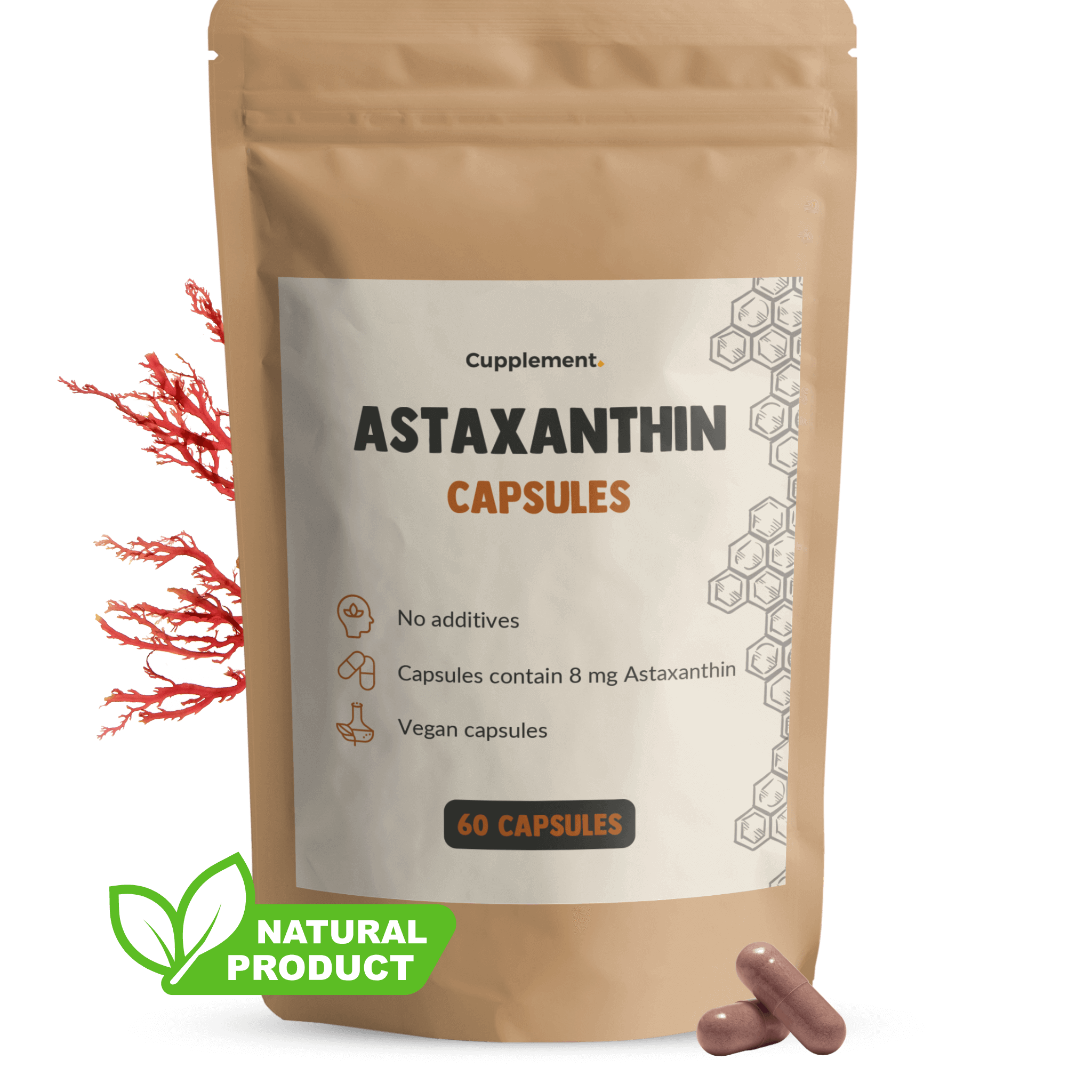 Astaxanthine Capsules 8 mg