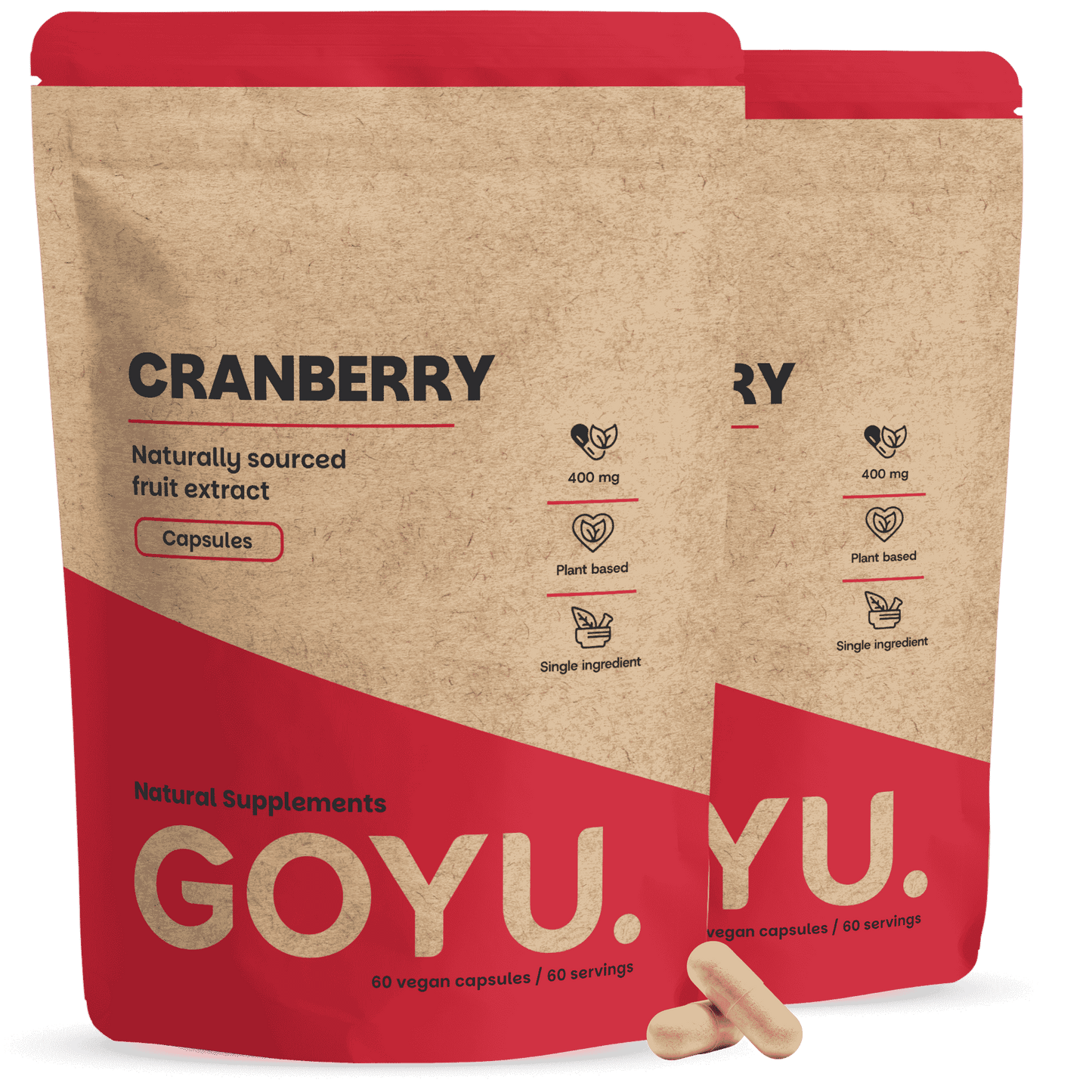 Cranberry Extrakt Kapseln 400 mg