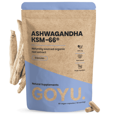Ashwagandha KSM-66 Capsules 500 mg Biologisch