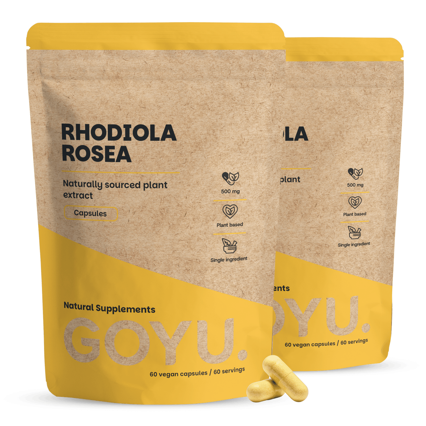 Rhodiola Rosea Capsules 500mg