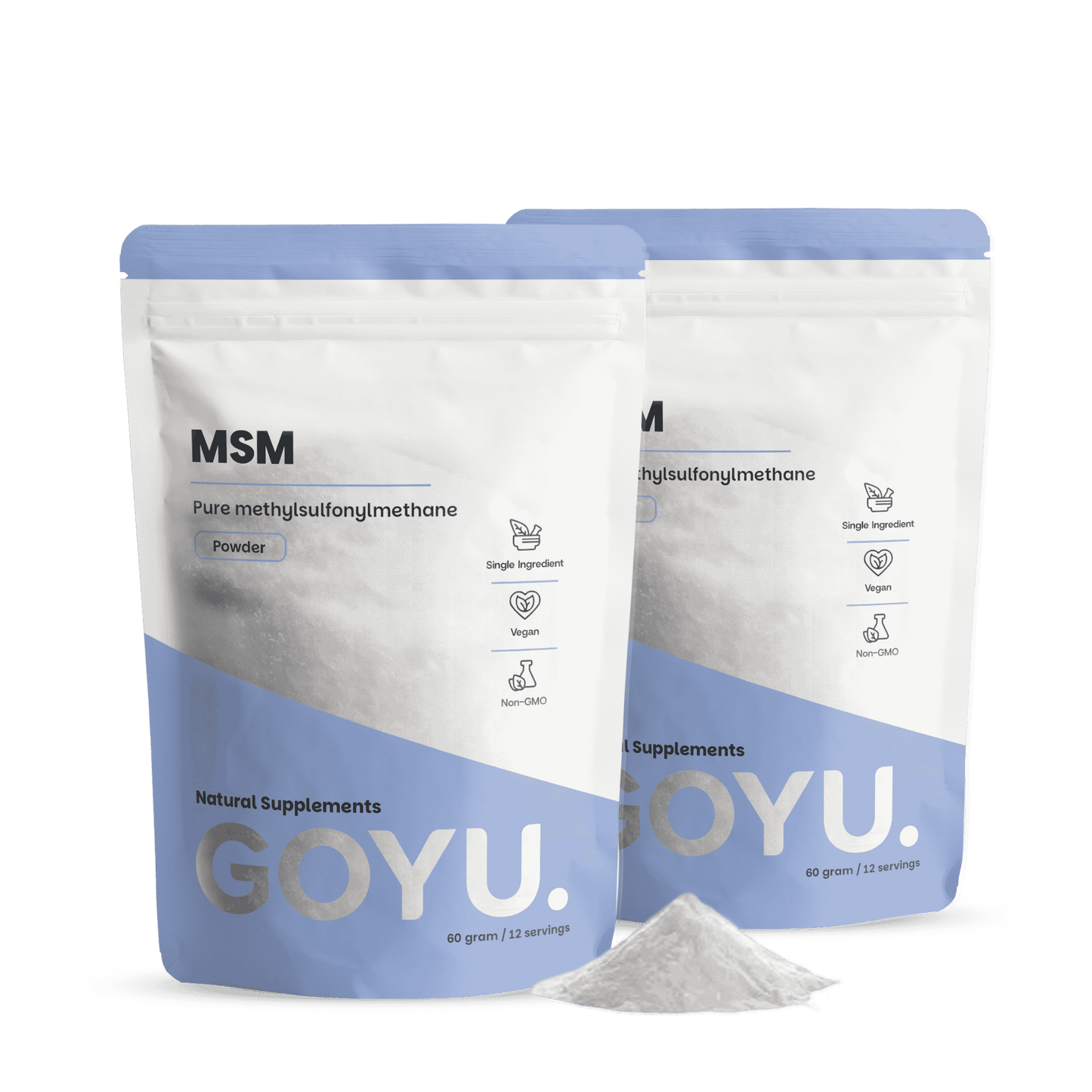 Reines MSM Pulver (Methylsulfonylmethan)