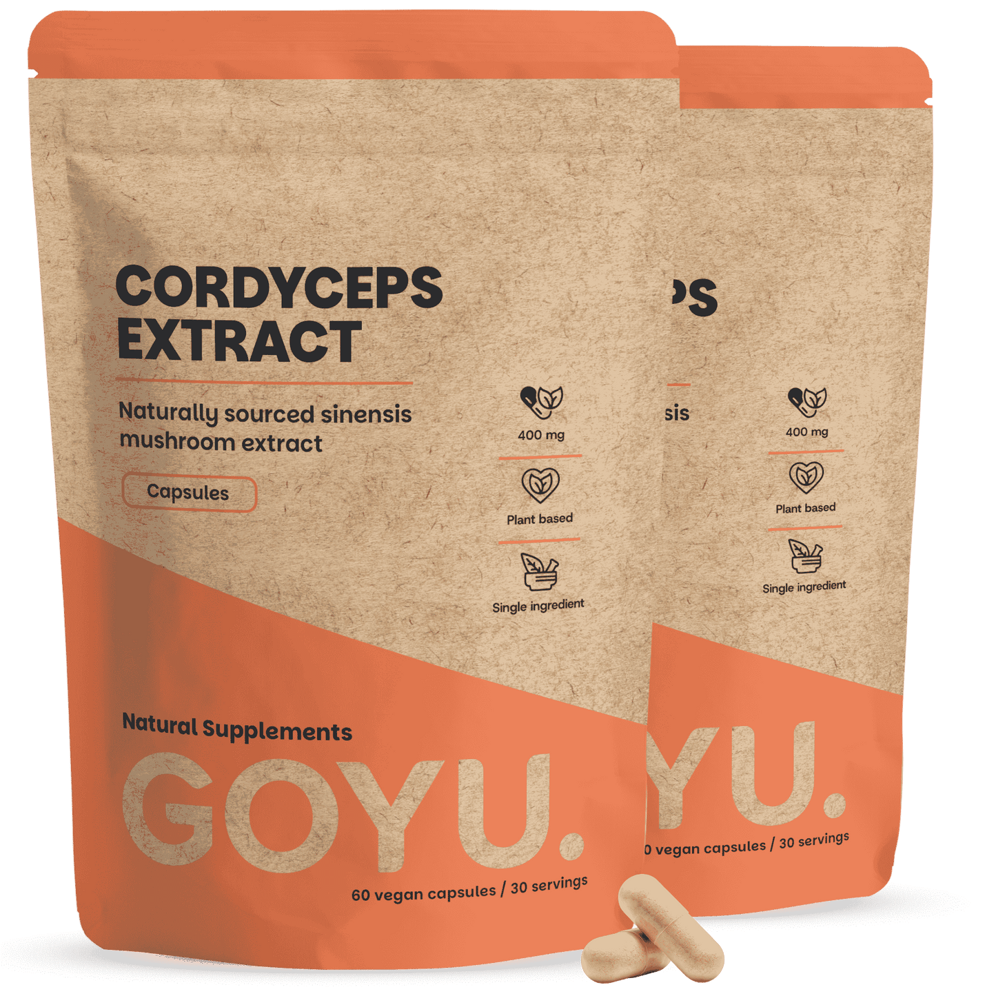 Cordyceps Extrakt Kapseln 400 mg