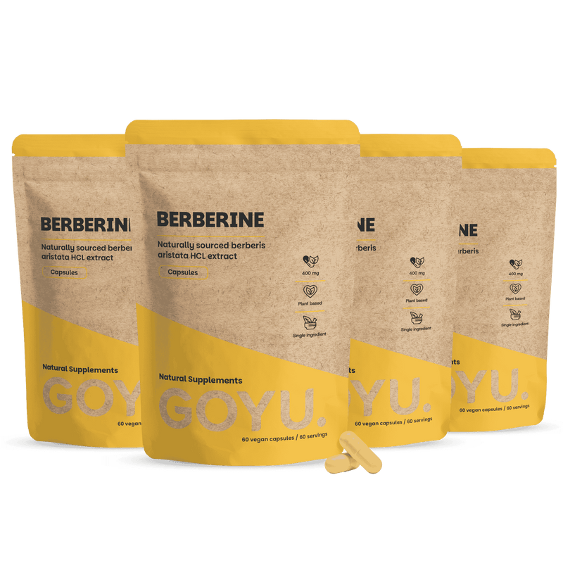 GOYU Berberine Extract capsules verpakking