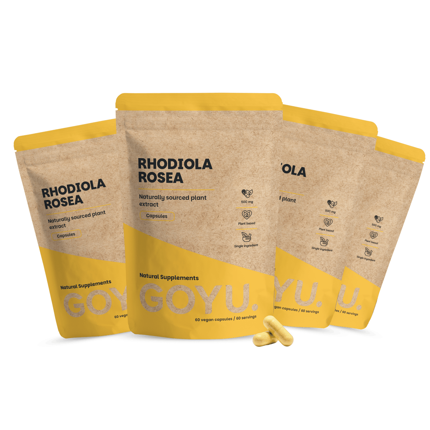 Rhodiola Rosea Capsules 500mg