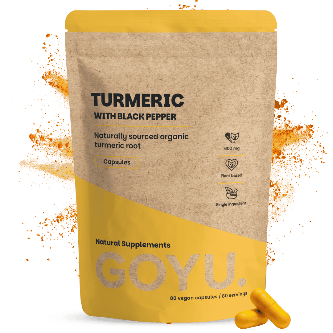 Kurkuma capsules goyu supplement superfood