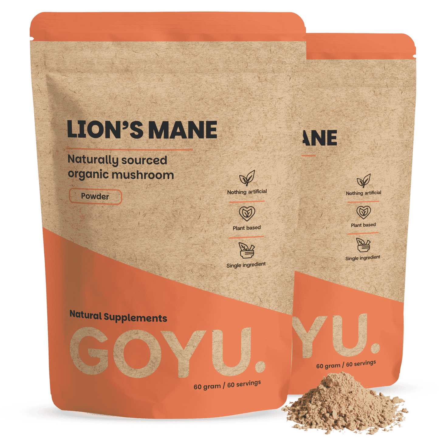 Lion's Mane Poeder Biologisch