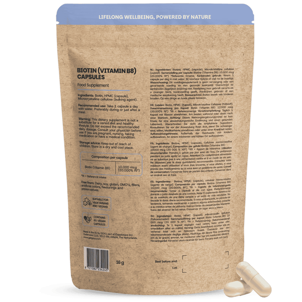 Biotine capsules goyu superfood supplement