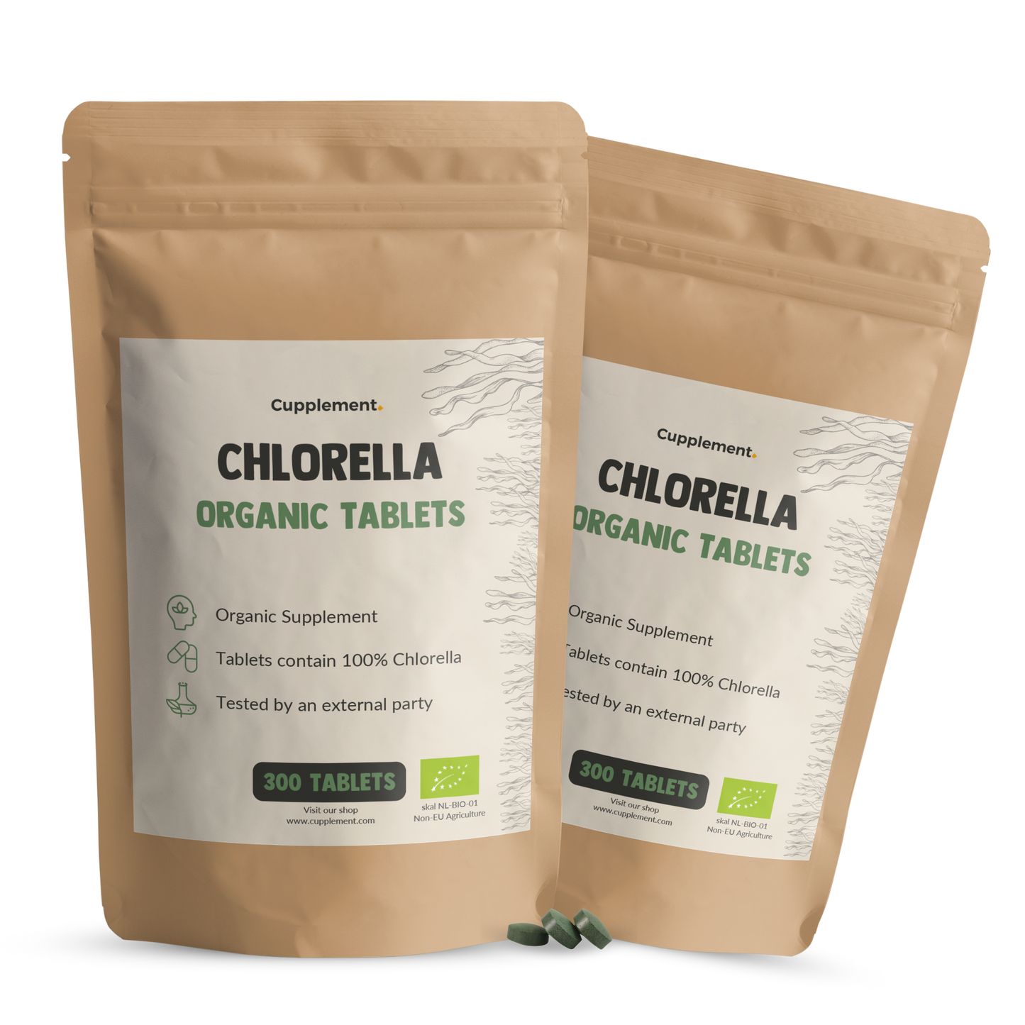 Chlorella Tablets 500 mg Organic