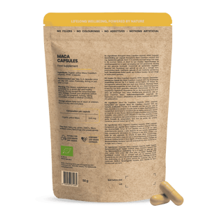 Maca capsules goyu supplement superfood