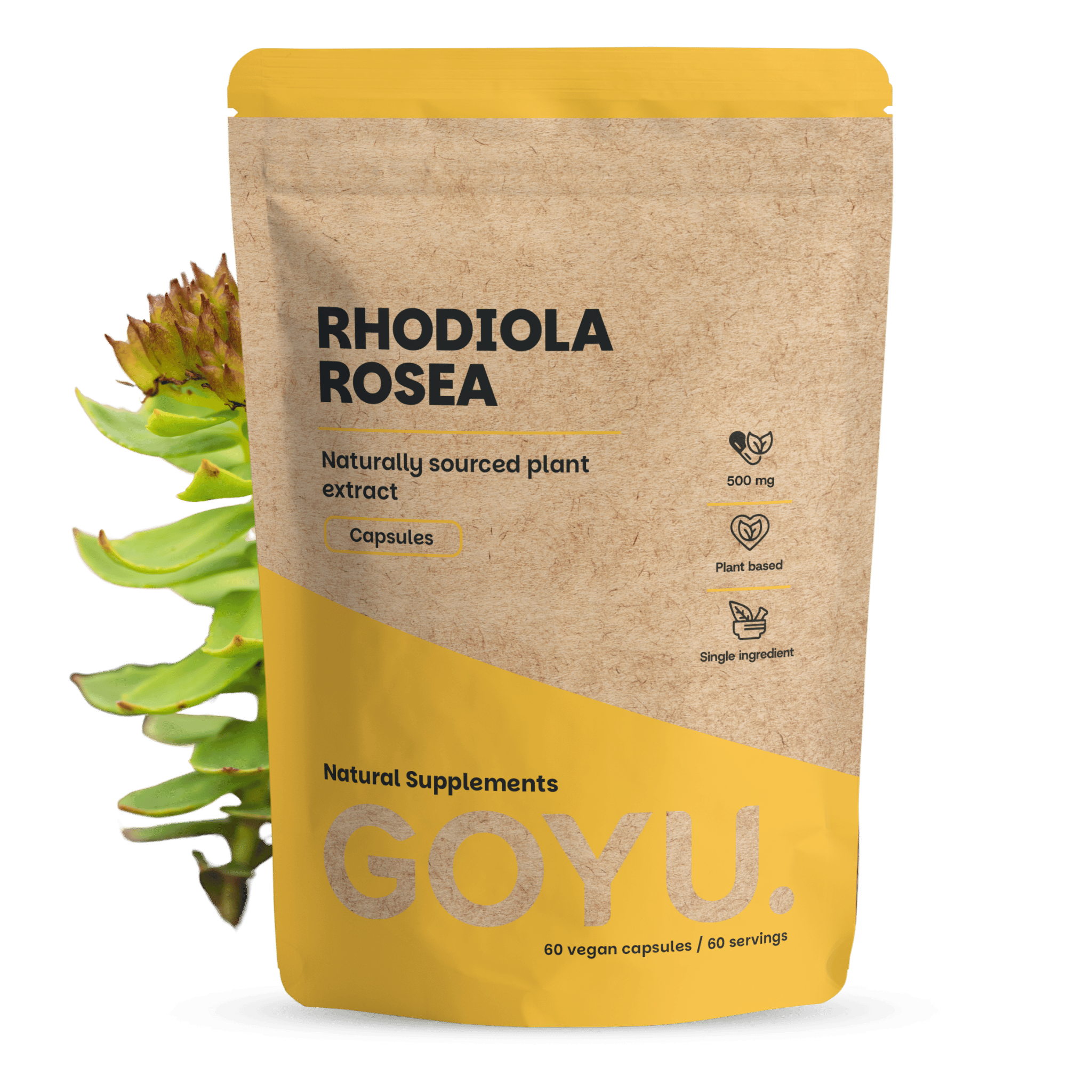 Rhodiola Rosea Capsules 500mg