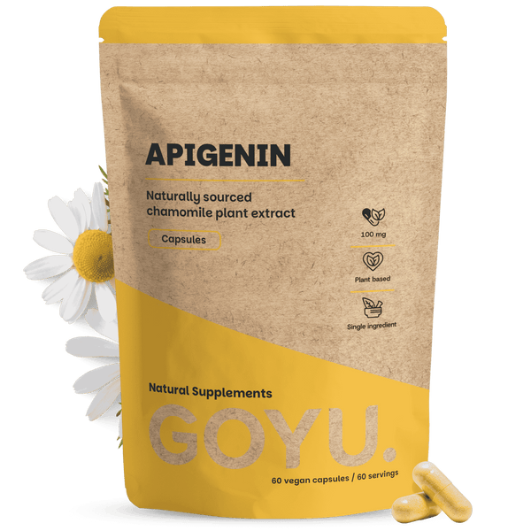 Apigenine extract capsules goyu superfood supplement