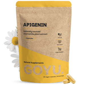 Apigenine extract capsules goyu superfood supplement