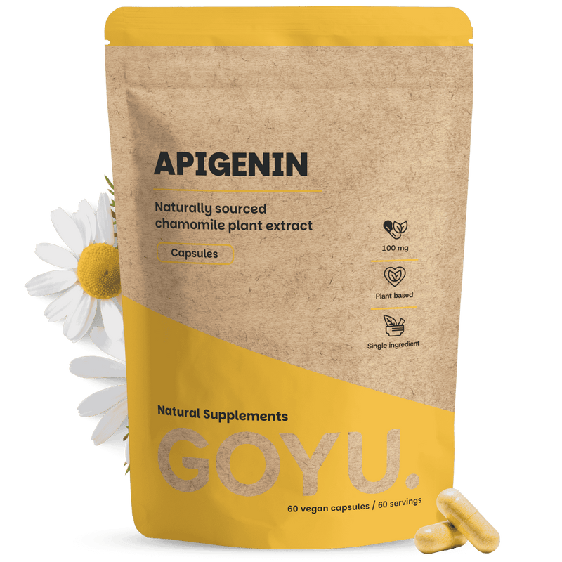 Apigenine extract capsules goyu superfood supplement