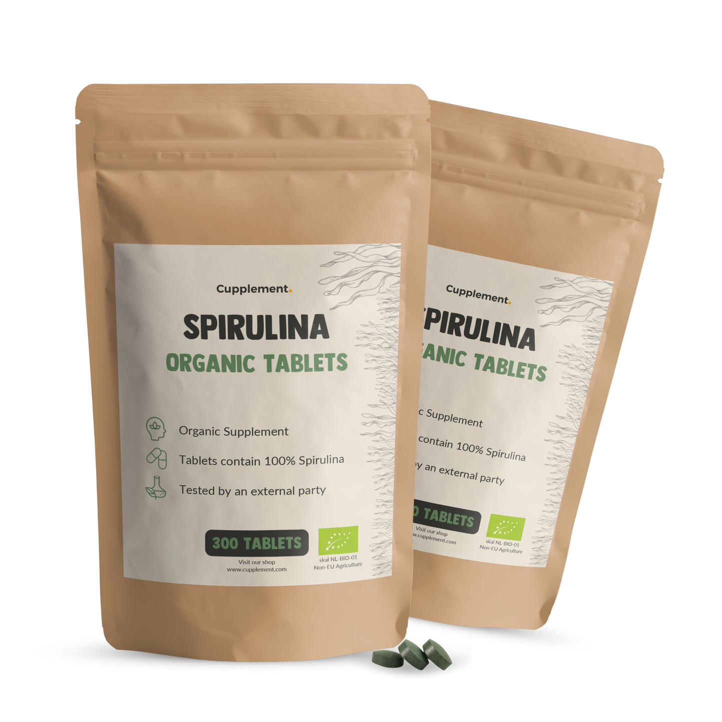 Spirulina Tabletten 500 mg Bio