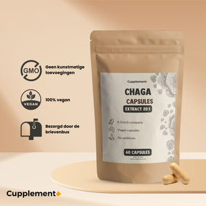 Chaga Extrakt Kapseln 400 mg BIO
