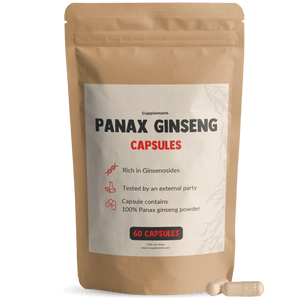 Panax Ginseng Capsules Cupplement Superfood Supplement