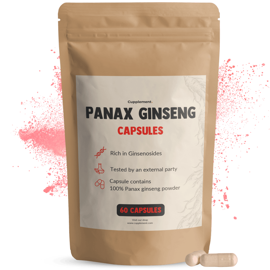 Panax Ginseng capsules goyu supplement superfood