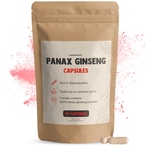 Panax Ginseng capsules goyu supplement superfood