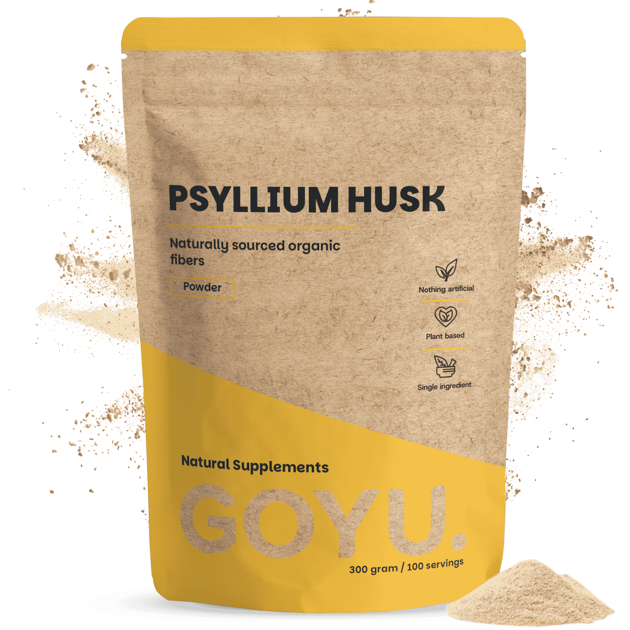 Psylliumvezels Poeder Biologisch