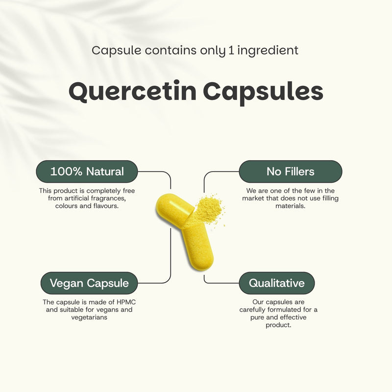 Quercetin Extract Capsules Goyu Supplement Superfood