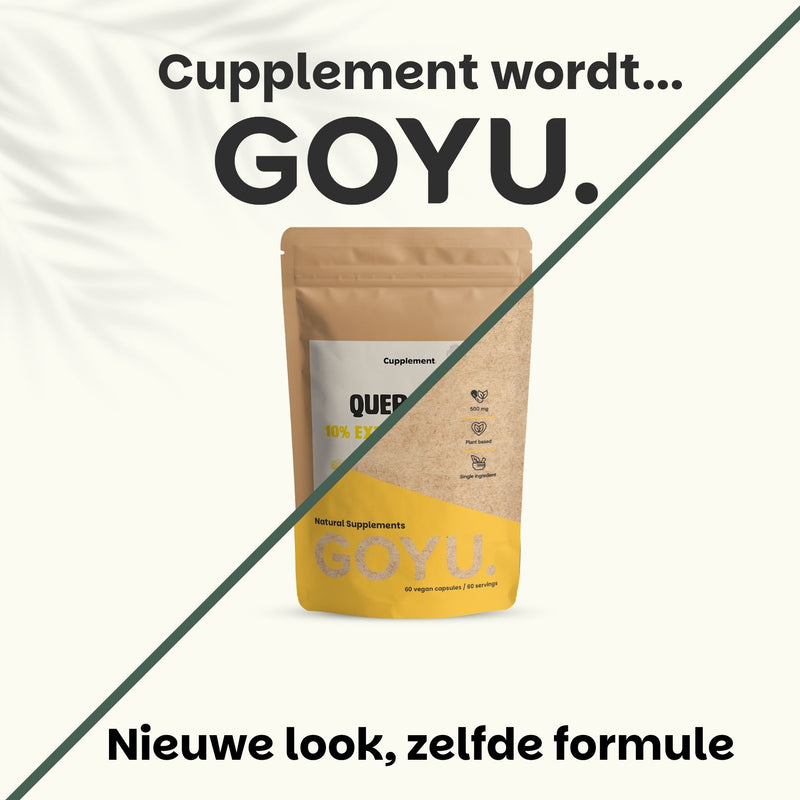 Quercetin Extract Capsules Goyu Supplement Superfood