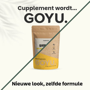 Quercetin Extract Capsules Goyu Supplement Superfood