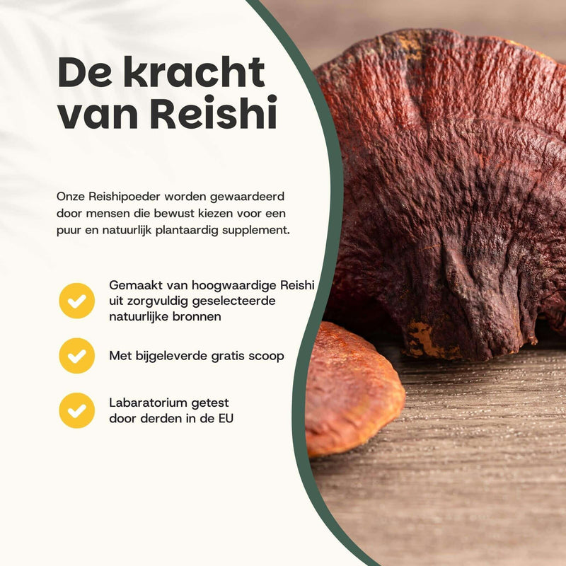 Reishi extract capsules goyu supplement superfood