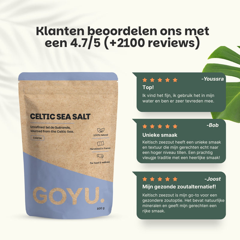 Keltisch zeezout 800g goyu superfood supplement