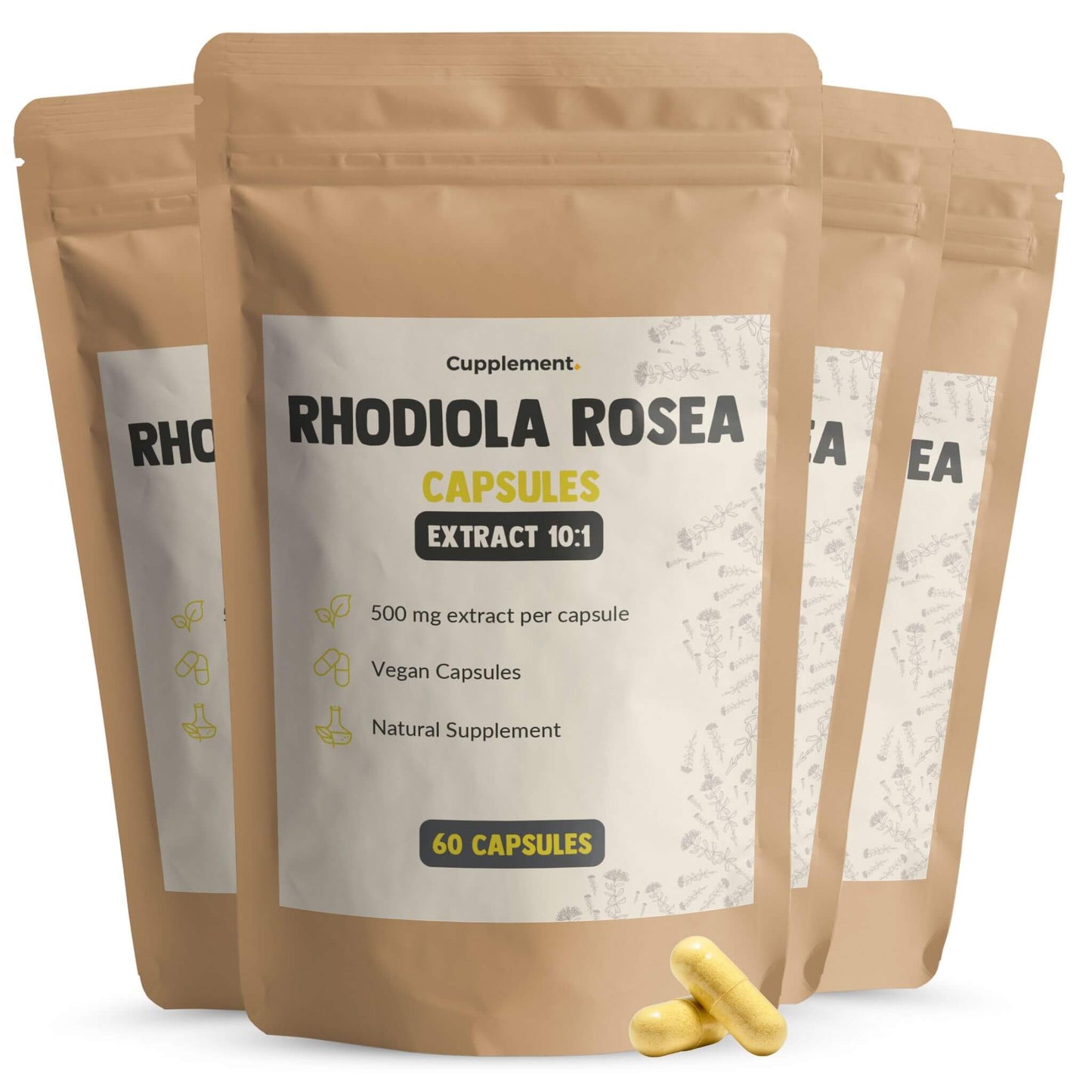 Rhodiola Rosea Capsules 500 mg