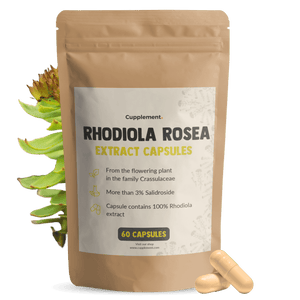 Rhodiola Rosea extract capsules goyu supplement superfood
