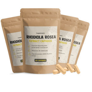 Rhodiola Rosea extract capsules goyu supplement superfood