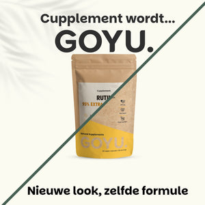 Rutine capsules goyu supplement superfood