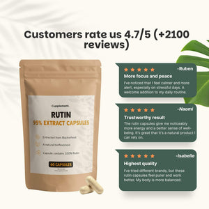 Rutin capsules goyu supplement superfood