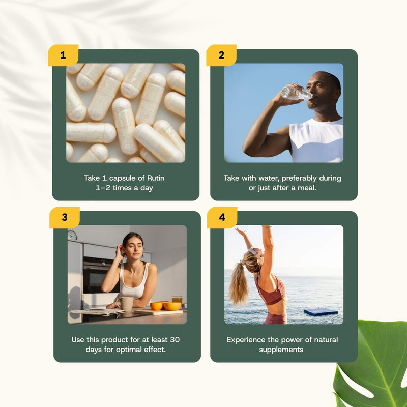 Rutin capsules goyu supplement superfood