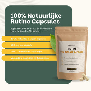 Rutine capsules goyu supplement superfood