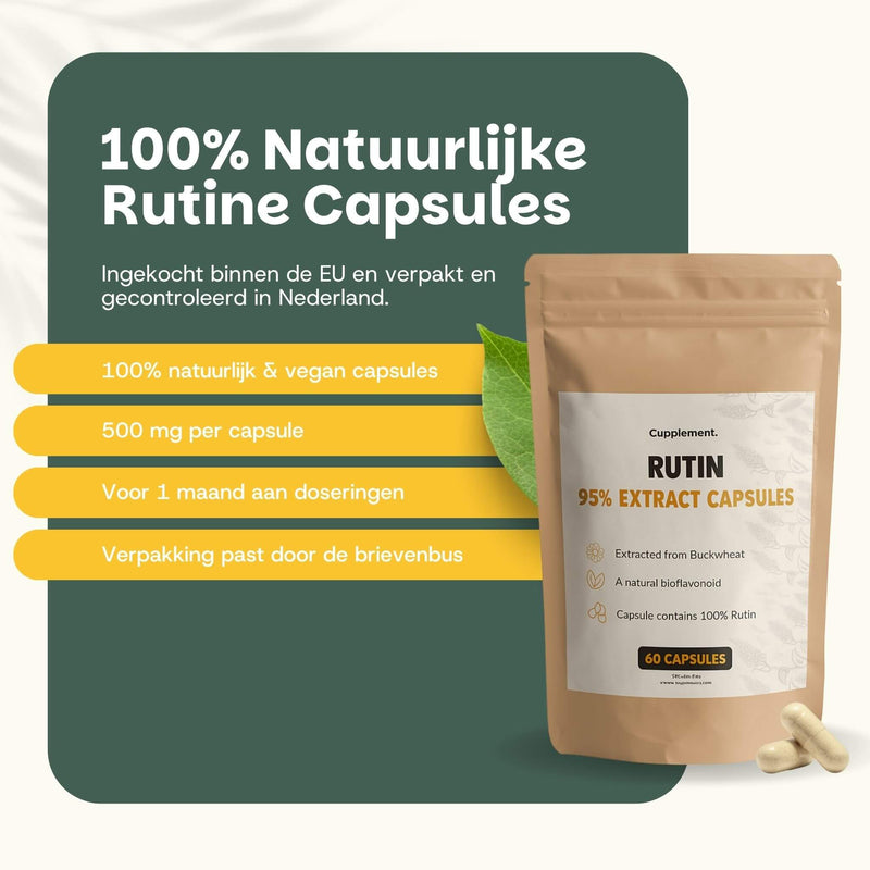 Rutine capsules goyu supplement superfood